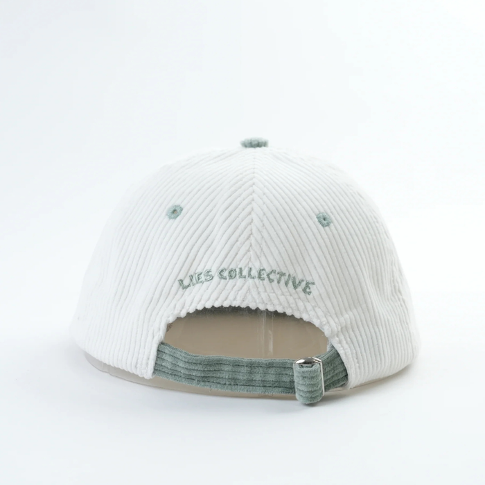 Back view of Flower Bloom Hat showing adjustable strap
