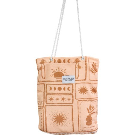 Postcard Beach Towel in Bag