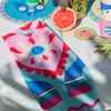 Fiesta Cotton Print Tea Towel - close up | Travel & Tide