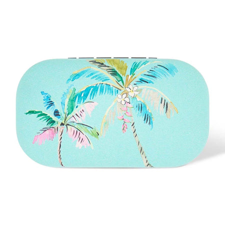 Tiki Mermaid Safe Keeper hard case with felt lining for jewellery and valuables

