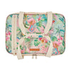 Top view of Tiki Island Picnic Make Take Bag showing zip closure and padded carry handle
