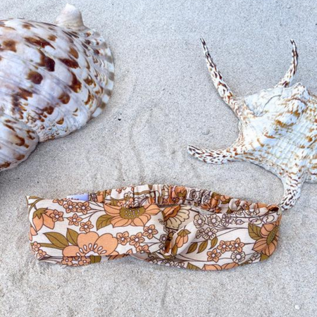 Betty Jean Eden Headwrap - boho coastal hair accessory