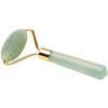 Spiky green jade facial roller crystal massage tool skincare