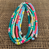 Light Jade Surfer Necklace - close up | Travel & Tide