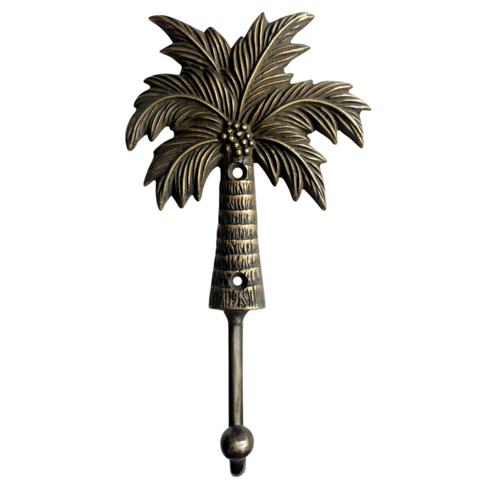Brass Coconut Palm Hook - Large