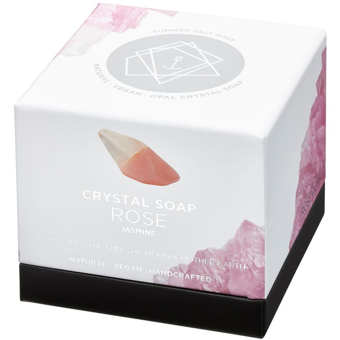 Rose Quartz Crystal Soap